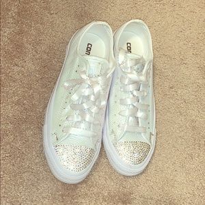 Blinged out converse